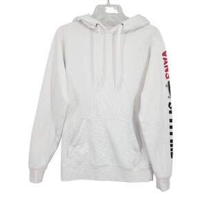 Vans x Spitfire Collab Skateboard White Pullover Hoodie Size Small